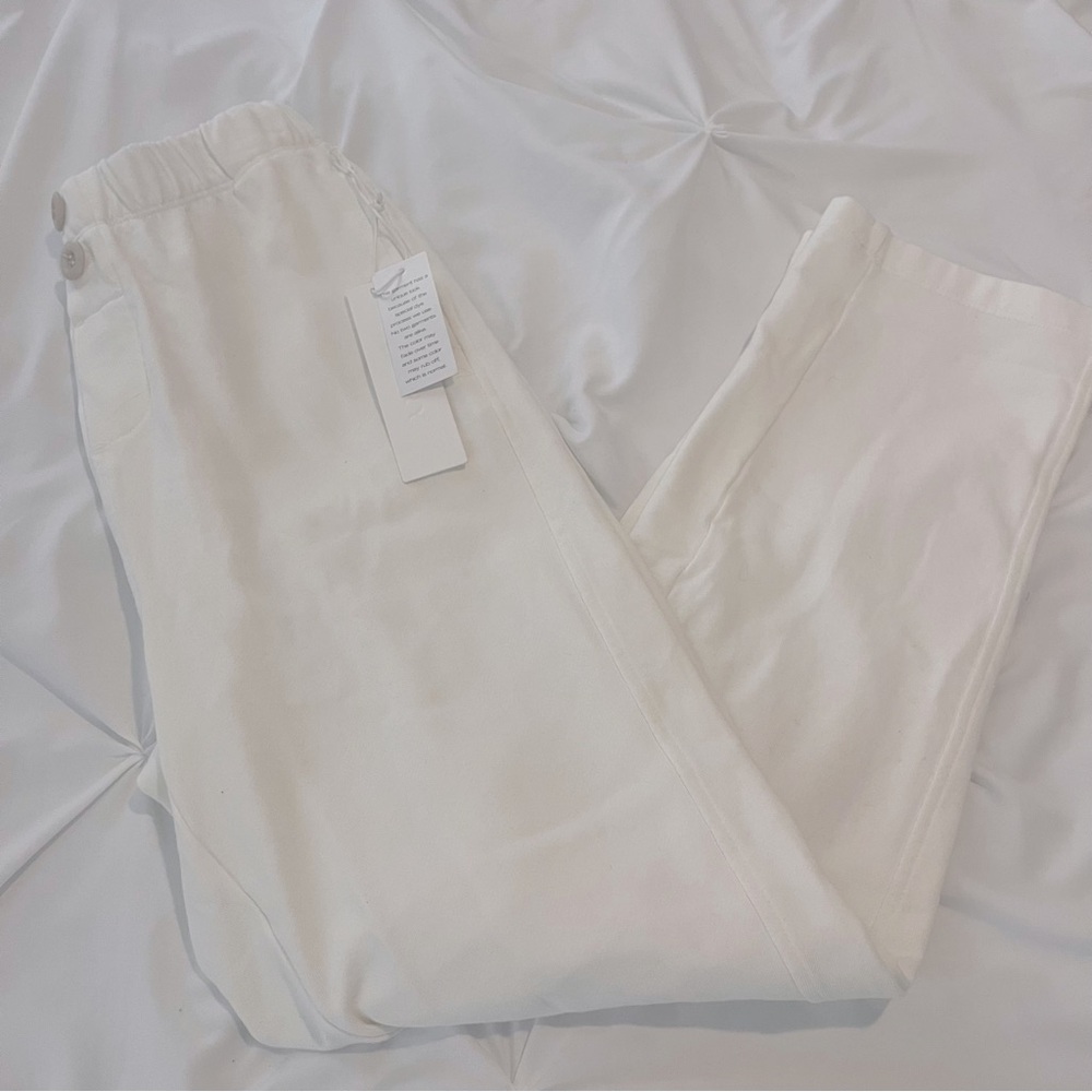 Every Sweatpants Small White NWT